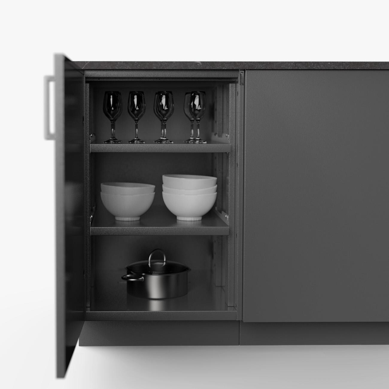 Urban Bonfire Adjustable Shelves - Detail thumbnail