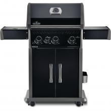 Napoleon Rogue 425 Propane Gas Grill with Infrared Side Burner - Black Edition - R425SIBPBE image