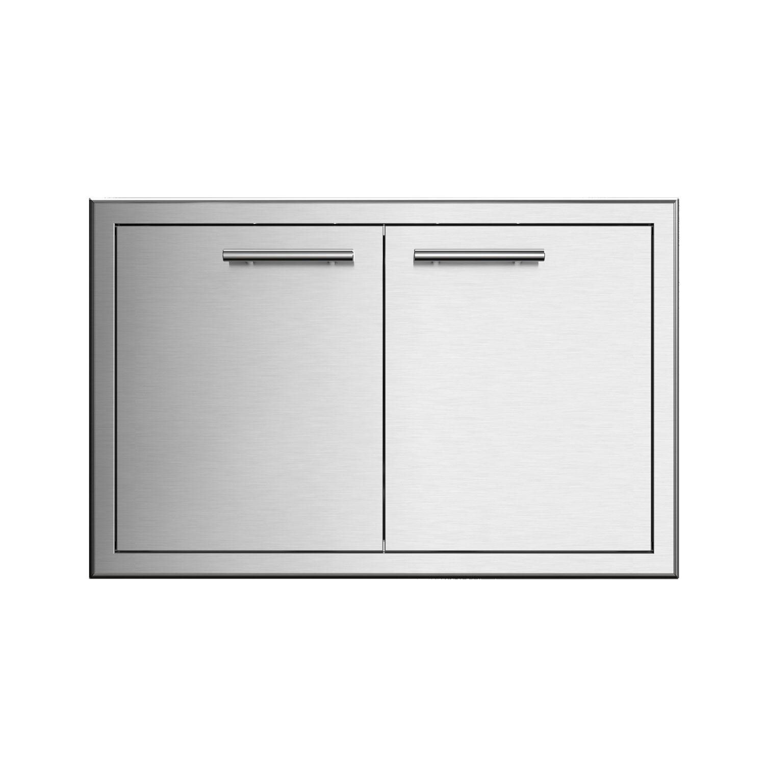 XO Performance XLT 32-Inch Stainless Steel Double Access Doors - XOG32DDXLT