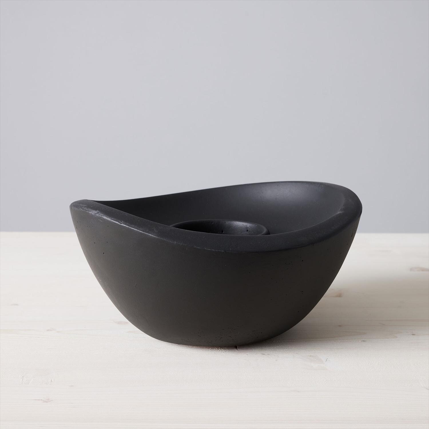 TerraFlame Wave Table Top Fire Bowl - Comex Black - Bowl Display thumbnail