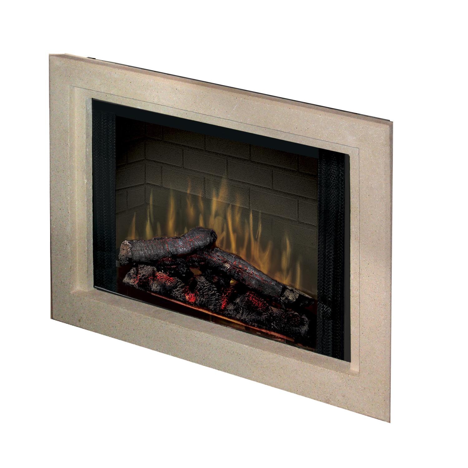 Dimplex Deluxe 33 Inch Wall Mount Electric Fireplace W Picture Dimplex Deluxe 33 Inch Wall Mount Electric Fireplace W Picture Frame Surround Inner Glow Logs Alabaster 33dxp Bsstn Gas Log Guys