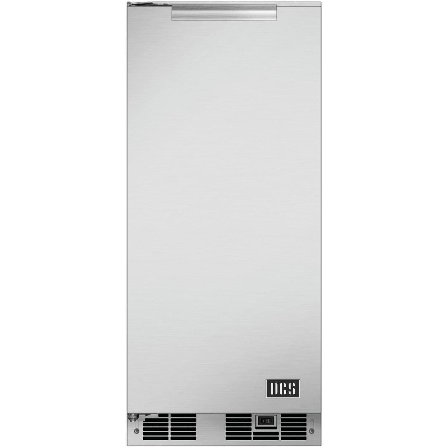 DCS 39 Lb. 15-Inch Left Hinge Outdoor Rated Ice Maker - RF15IL2