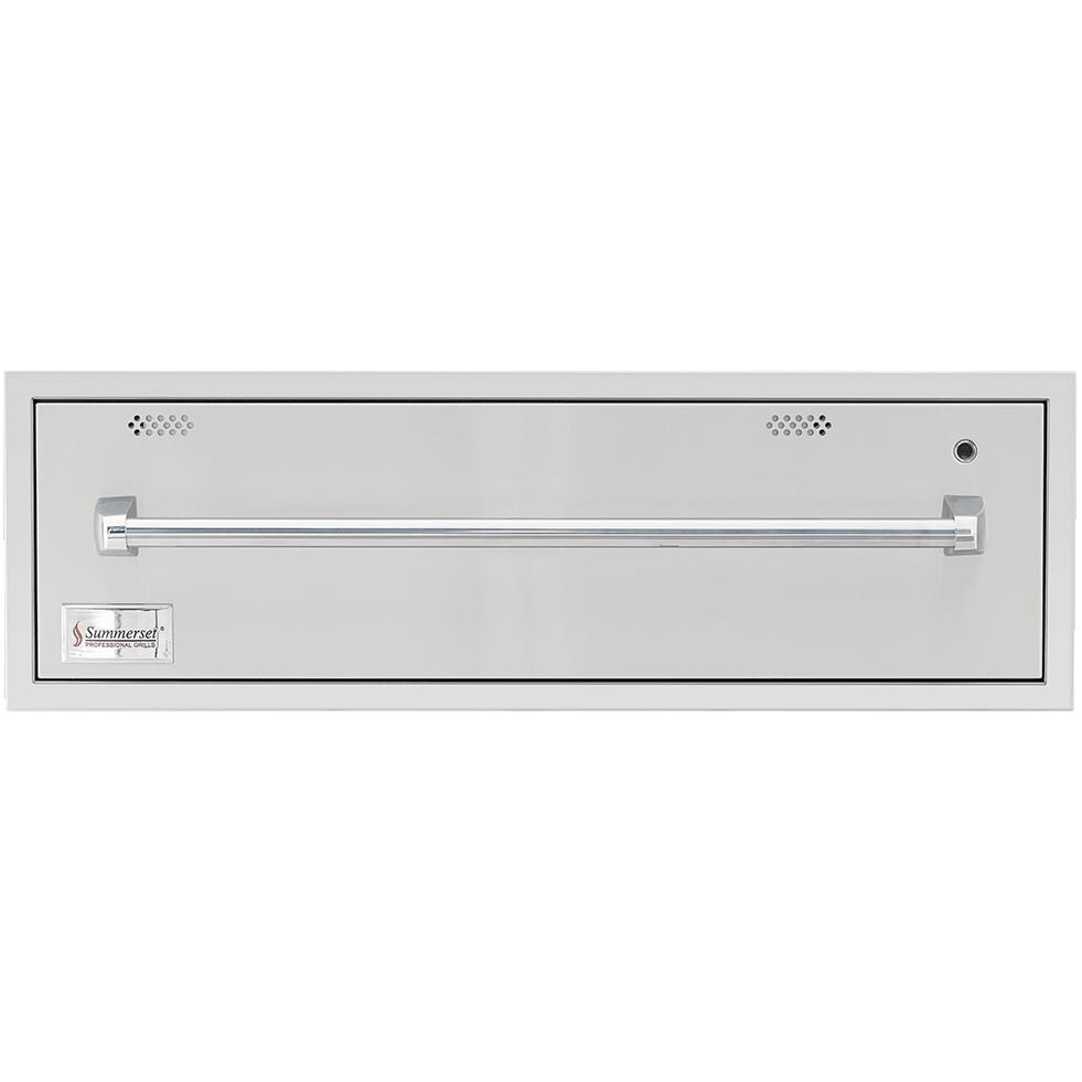 Summerset 36-Inch Built-In 120V Electric Outdoor Warming Drawer - SSWD-36