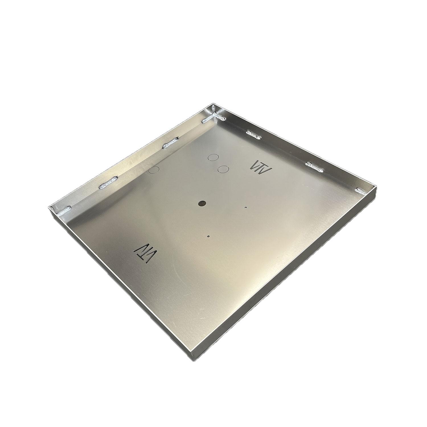 Warming Trends 60-in Square Aluminum Fire Pit Burner Pan