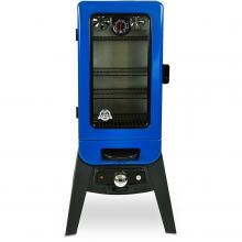 Pit Boss Blue Blazing 3 Series 22-Inch Vertical Analog Electric Smoker w/ Window - 77320 image