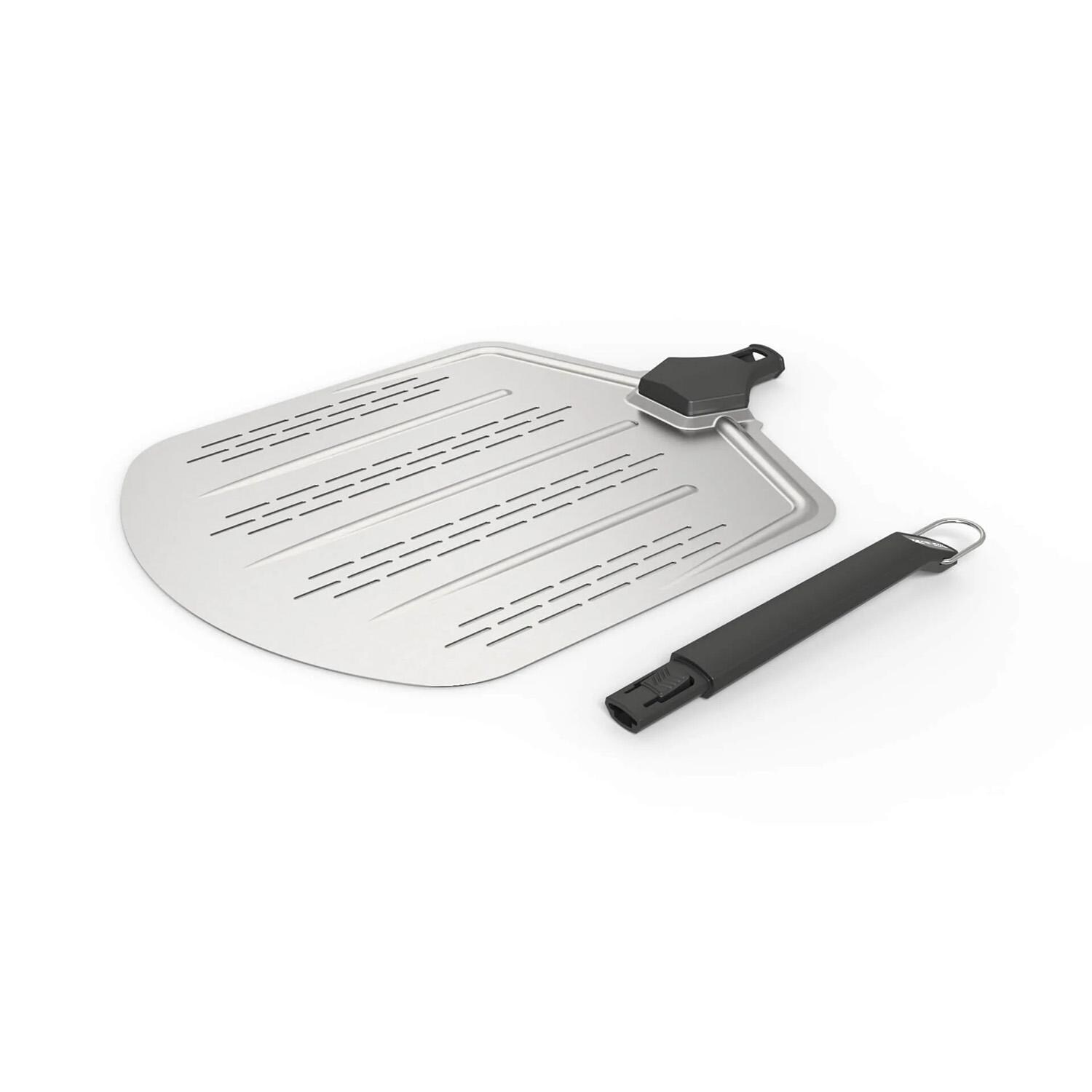 Witt 48651002 14-in Perforated Aluminum Pizza Peel - Removable Handle - Detail thumbnail