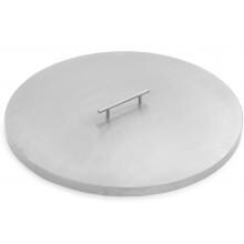 Lakeview Outdoor Designs 22-Inch Stainless Steel Burner Lid - Fits 19-Inch Round Drop-In Fire Pit Pan or 18-Inch Round Flat Fire Pit Pan image