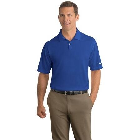 Nike Golf Dri-FIT Pebble Texture Polo Shirt XL - Varsity Royal