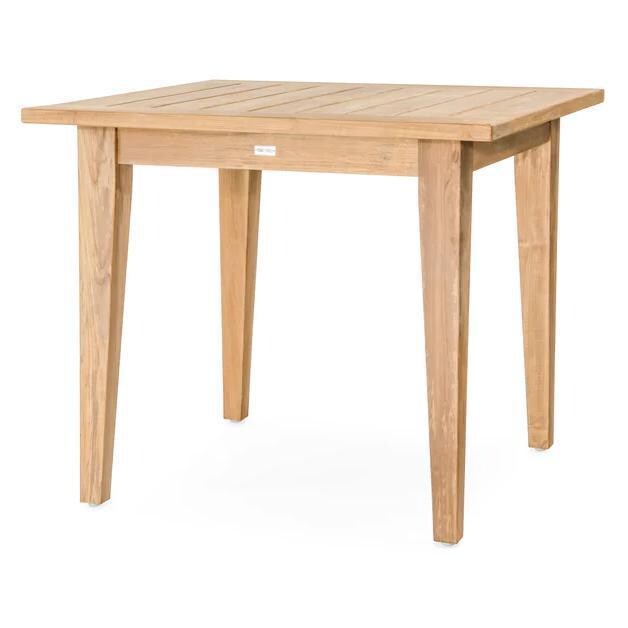 Teak + Table Monday 5 Piece Teak Patio Dining Set - Table - White Background thumbnail