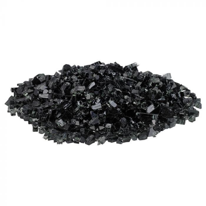 BBQGuys Signature AFF-BLK-10 1/4-Inch Black Fire Glass - Glass Pile thumbnail