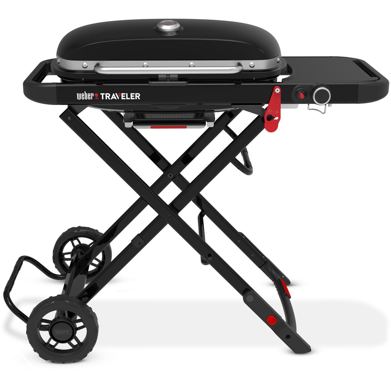 Weber Traveler Propane Gas Grill - Black - 1501740