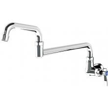 Alfresco Pot Filler Outdoor Rated Cold Water Faucet With Double Joint Spout - POT FAUCET image