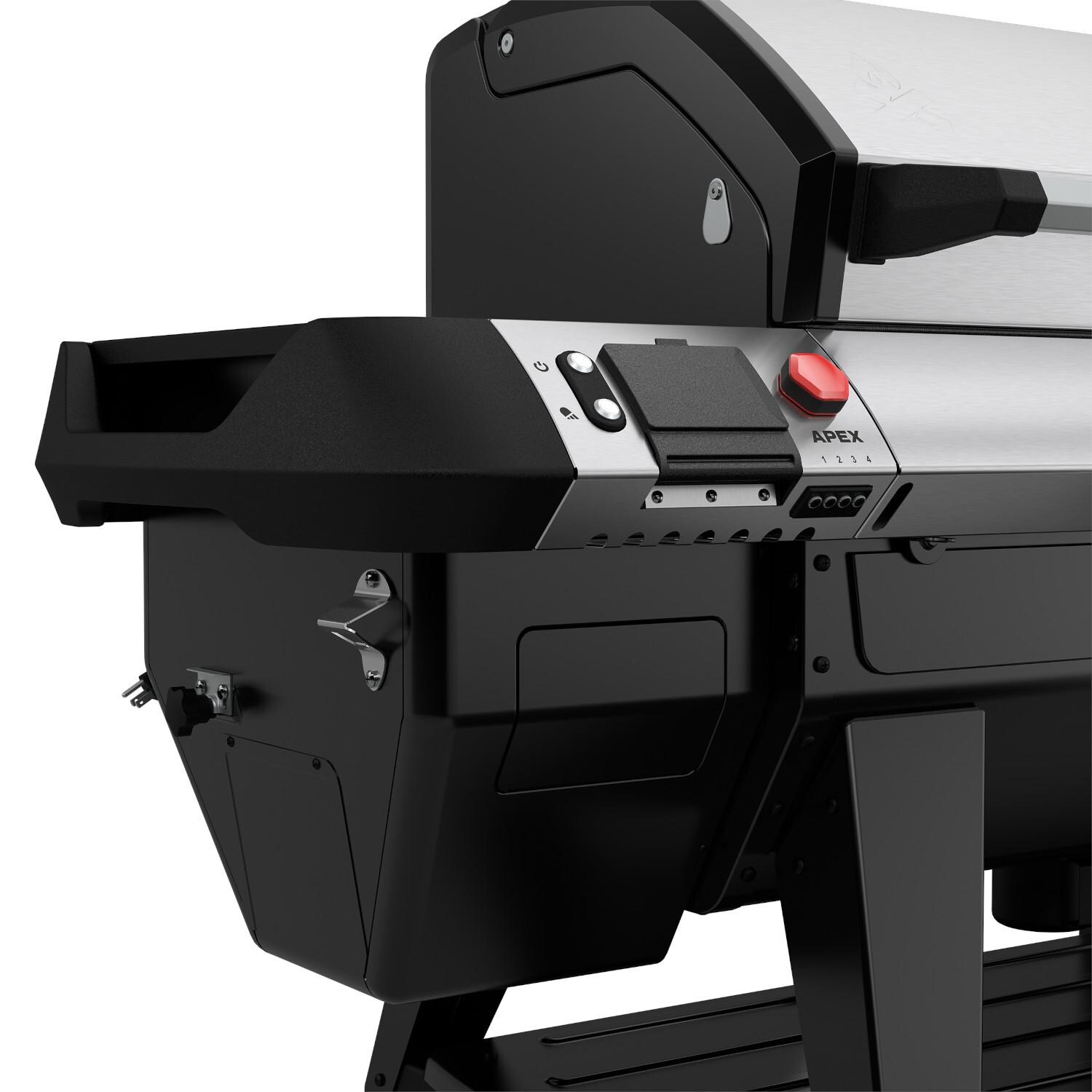 Camp Chef PG36HGSK Apex 36-Inch Pellet Grill W/ Gas Kit and Sidekick - Hopper thumbnail