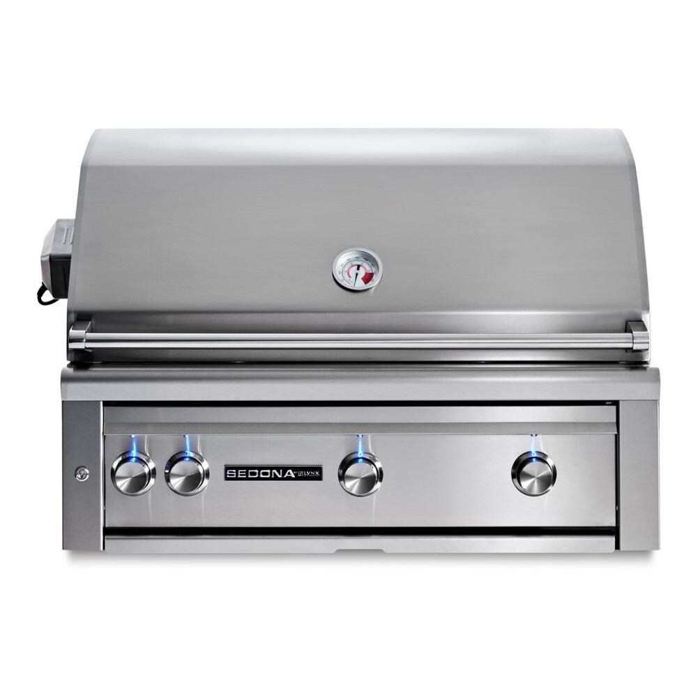 Lynx L601PSR-LP Sedona 36 Inch Built-In Propane Gas Grill w/ One ProSear Burner and Rotisserie - White Background thumbnail