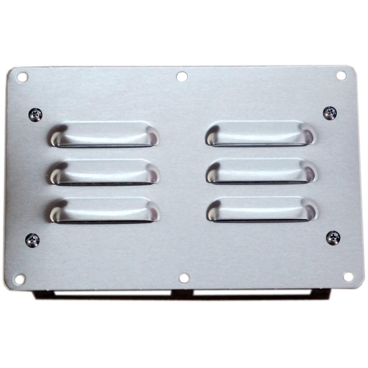 Sunstone 9 X 6 Stainless Steel Stackable Island Vent Panel Box - Front thumbnail