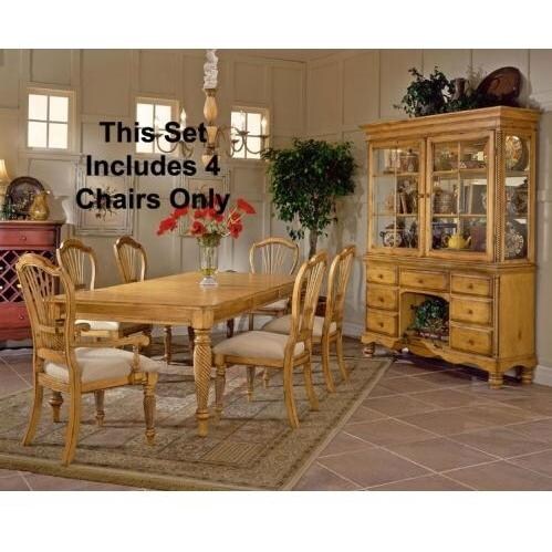 Hillsdale Wilshire 5-piece Rectangle Dining Set - Antique Pine