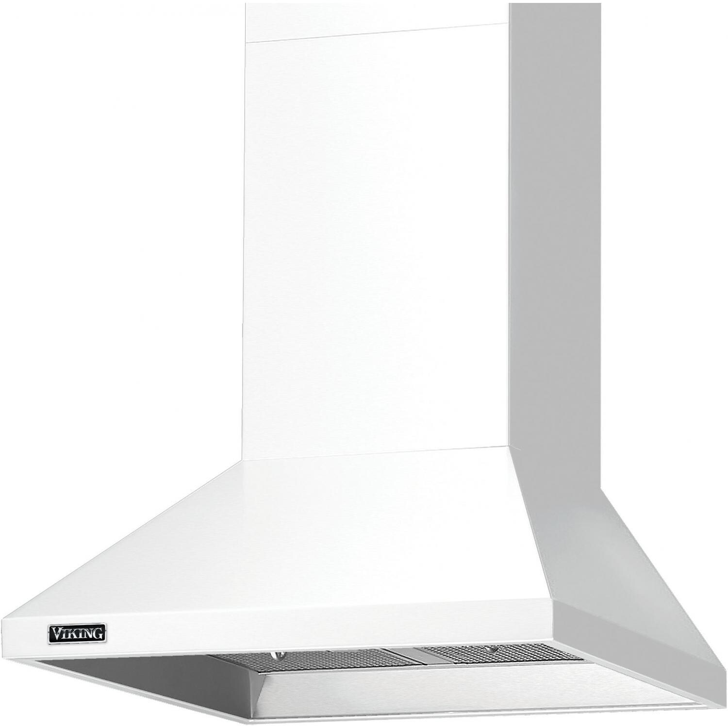 Viking 30-Inch 460 CFM Chimney Wall Hood - White - RVCH330WH
