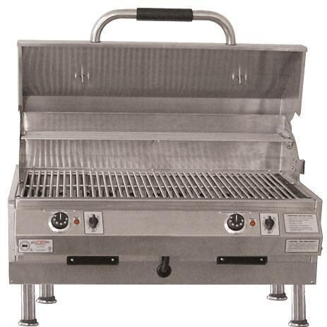 ElectriChef Ruby 32-Inch Dual Tabletop Electric Grill  - 4400-EC-448-TT-D-32