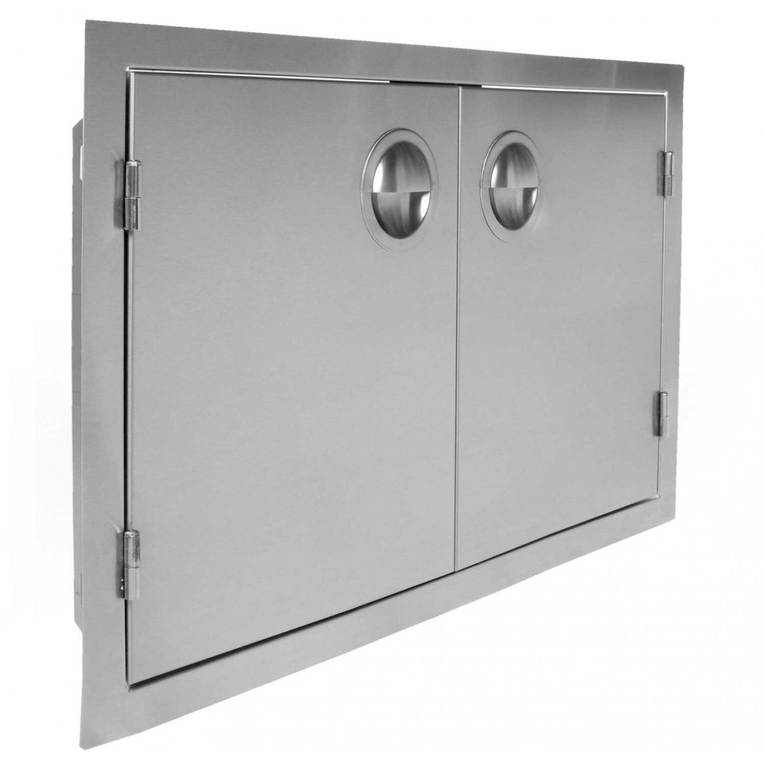Luxor Slimline 42 Inch Double Access Door - AHT-ADB-42Side View thumbnail