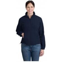 Port Authority Ladies R-Tek Full-Zip Fleece Jacket Small - Navy image