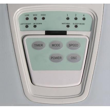Sunpentown Standing Fan Controls