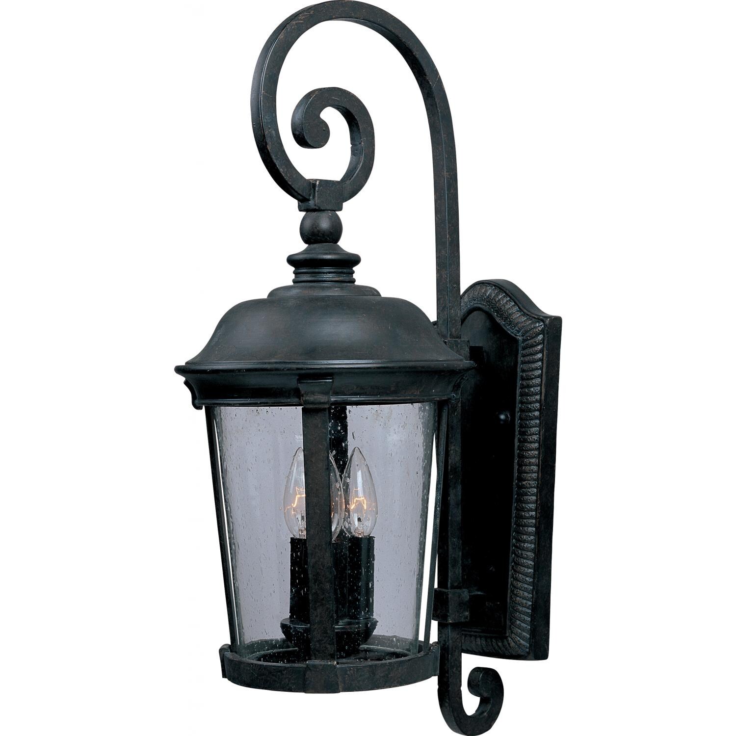 Maxim Dover VX 40095CDBZ 60W 31-Inch Three Light Outdoor Wall Light - Bronze thumbnail
