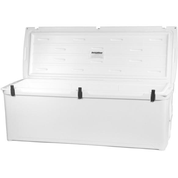 Engel 320-Quart DeepBlue Roto-Molded High-Performance Cooler - Right View Open thumbnail
