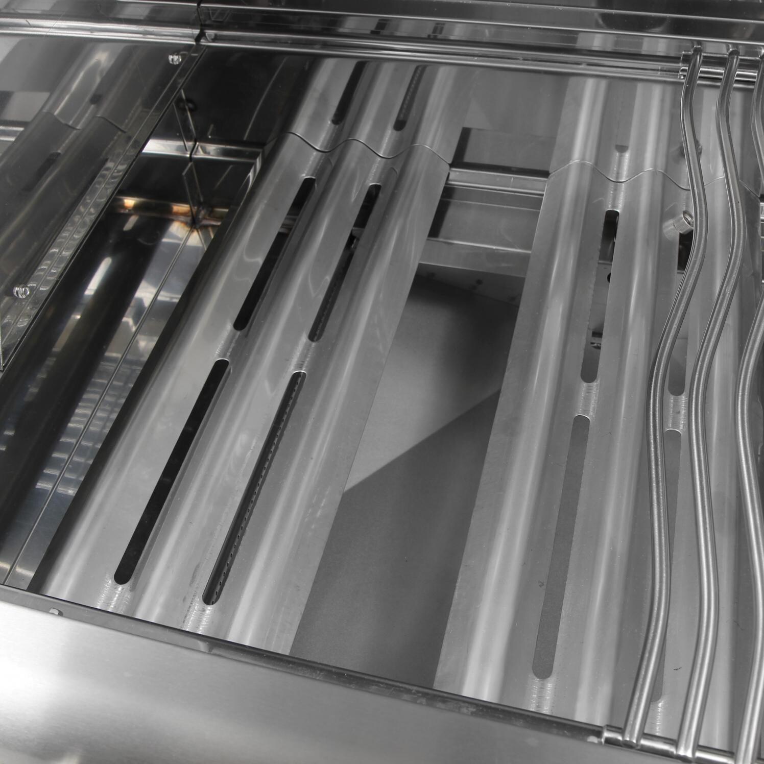 Napoleon LEX 605 Natural Gas Grill On Cart - Stainless Steel Sear Plates thumbnail