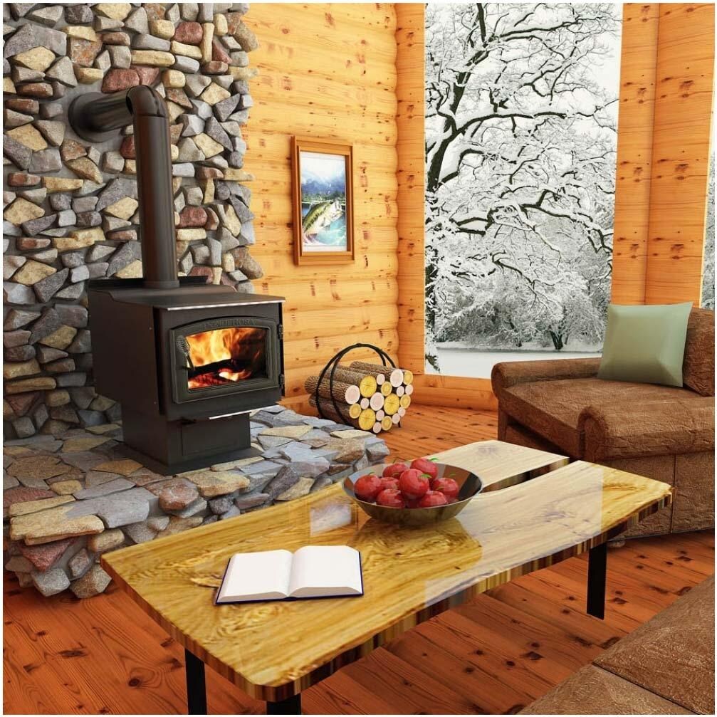 Vogelzang Ponderosa EPA Certified Wood Burning Stove - TR007 : BBQGuys