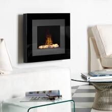 Dimplex Opti-Myst Redway 30-Inch Wall Mount Electric Fireplace With Rock Bed - RDY20R image