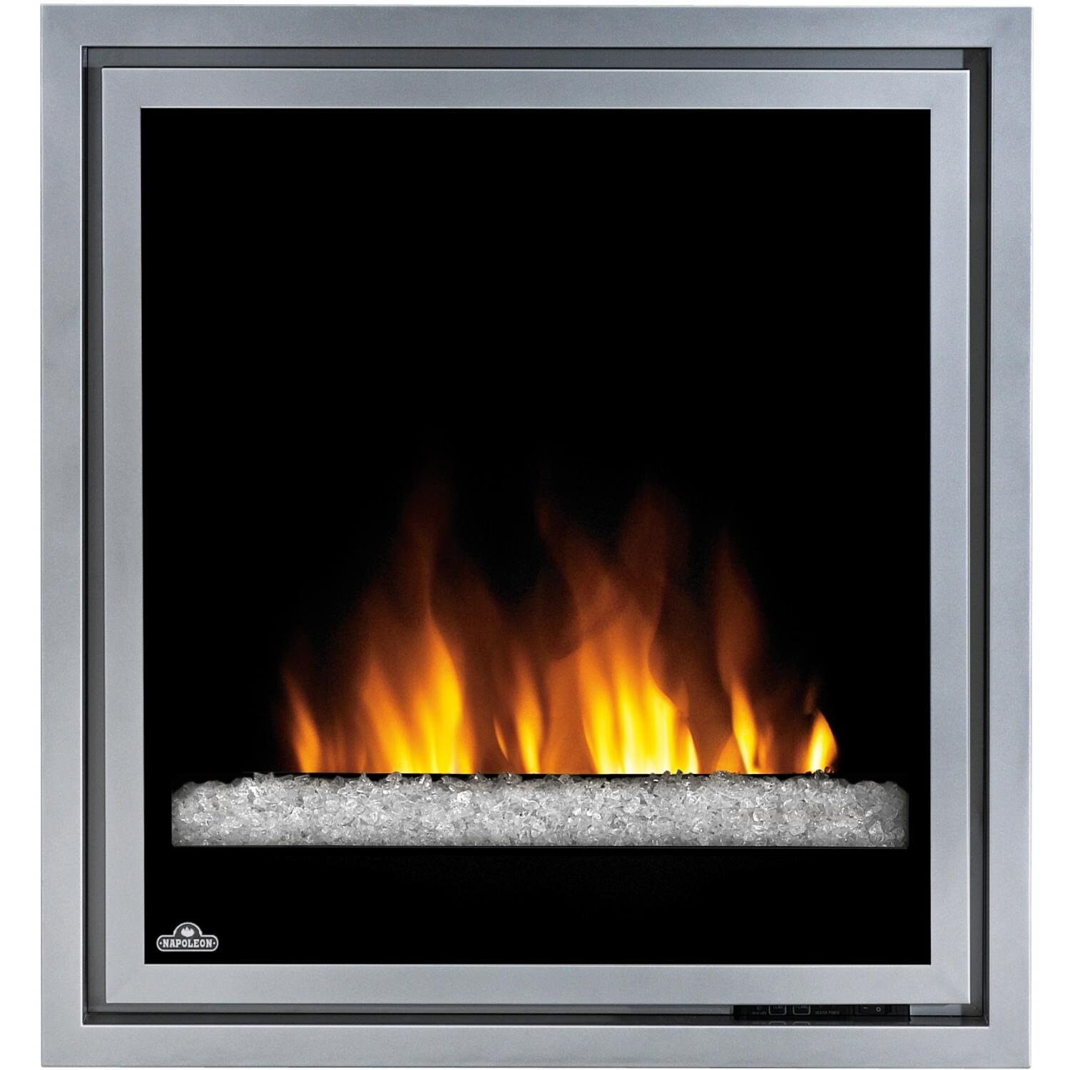 Napoleon 30-Inch Electric Fireplace Insert With Glass Ember Bed thumbnail