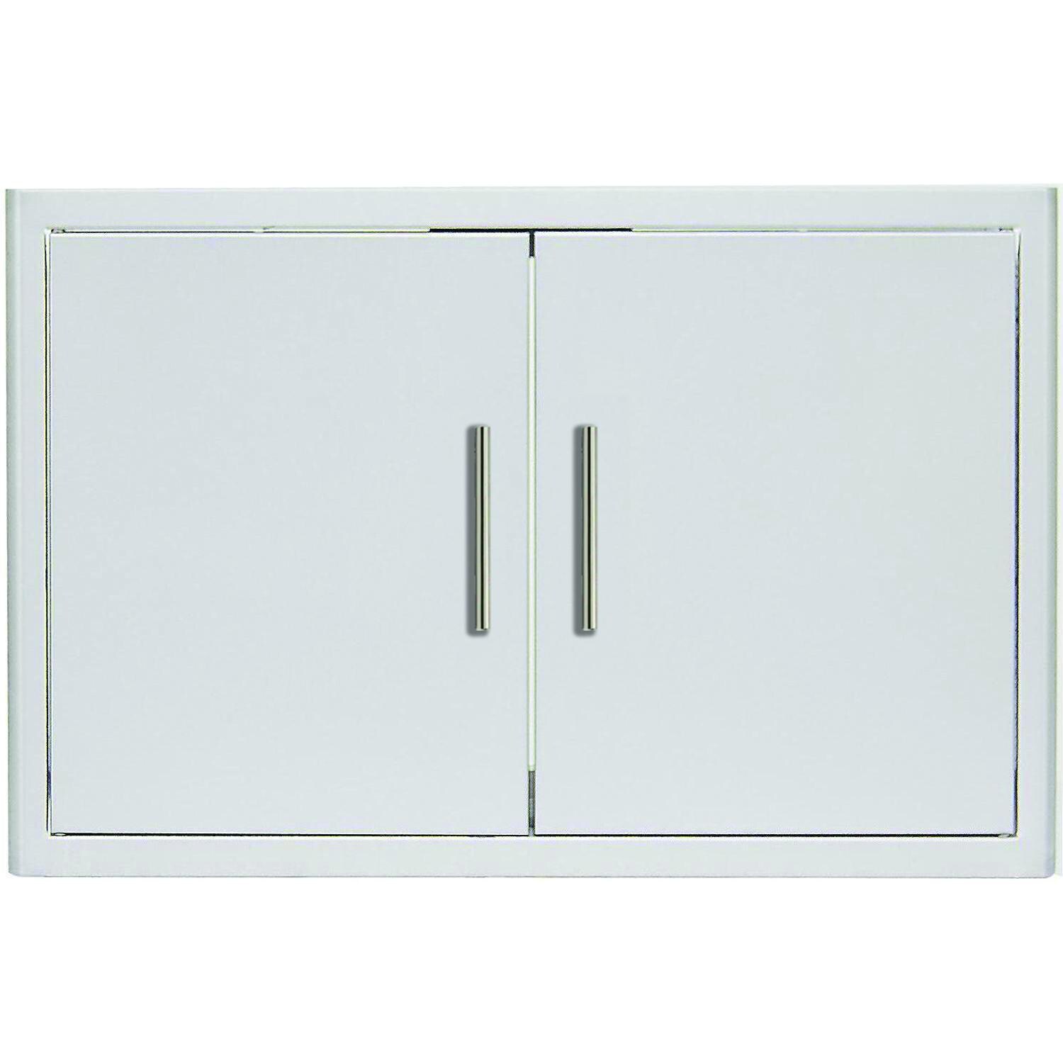 Blaze BLZ-AD40-R-SC 40-Inch Stainless Steel Double Access Door w/ Paper Towel Holder - White Background thumbnail