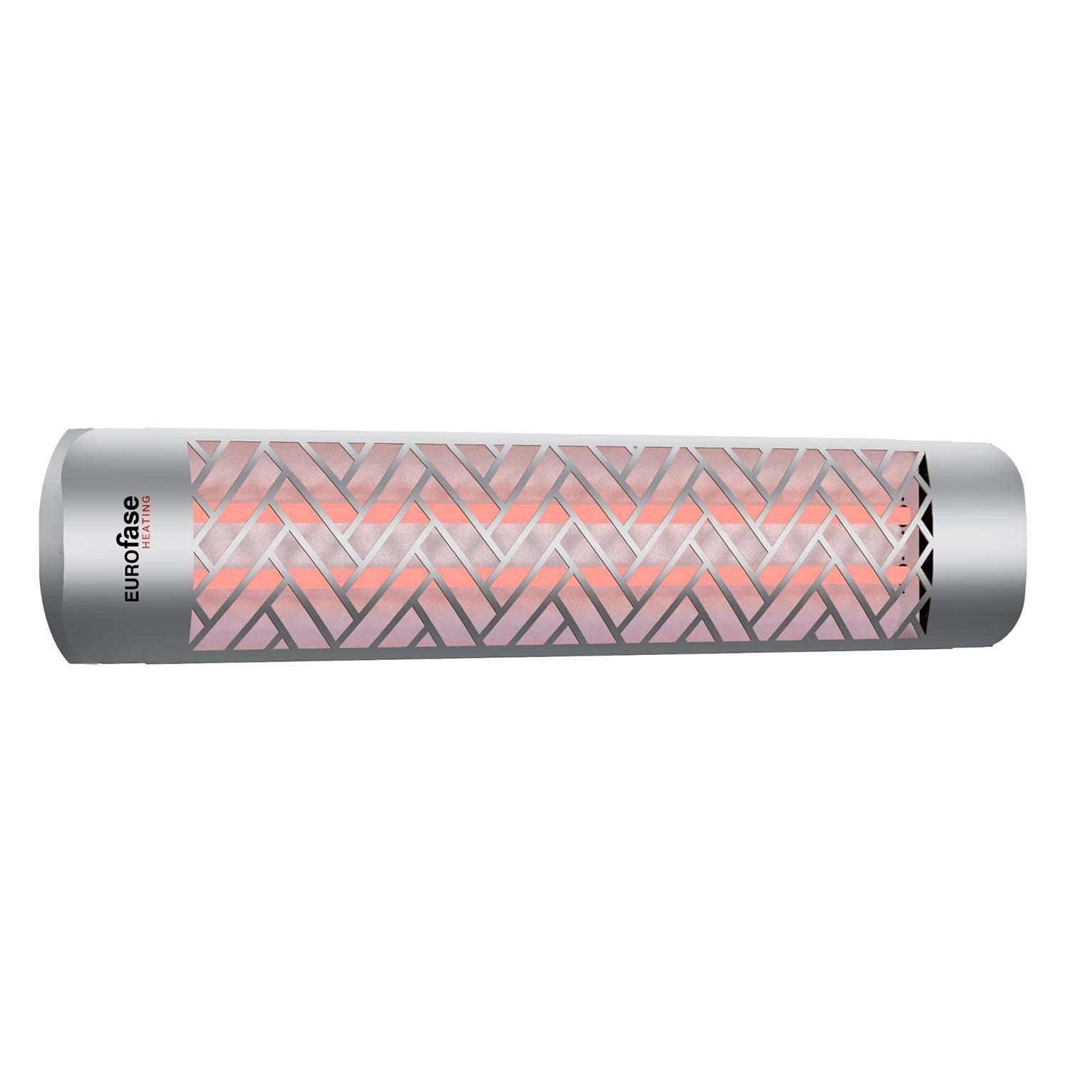 Eurofase Chevron EF40/EF50 Decor Plate Kit For 4000 & 5000 Watt Heaters - Stainless Steel - EF39DCS1