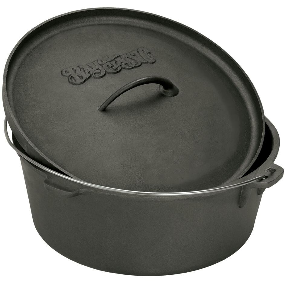 Bayou Classic 2 Quart Cast Iron Dutch Oven