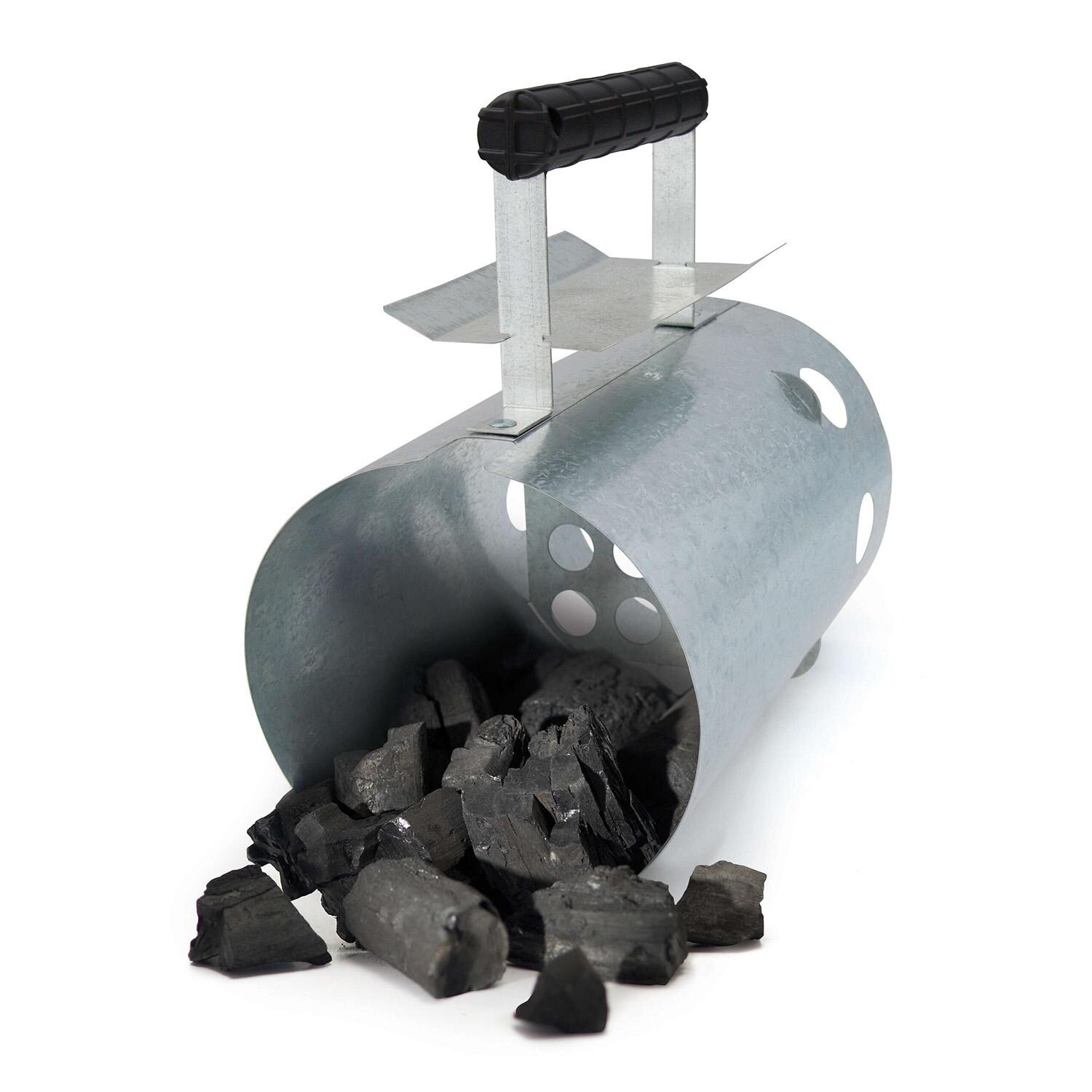 GrillPro Chimney Style Charcoal Starter - 39470 - On Side Shelf - White Background thumbnail