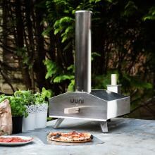 Uuni 3 Portable Outdoor Wood-Fired Pellet Pizza Oven - Stainless Steel image