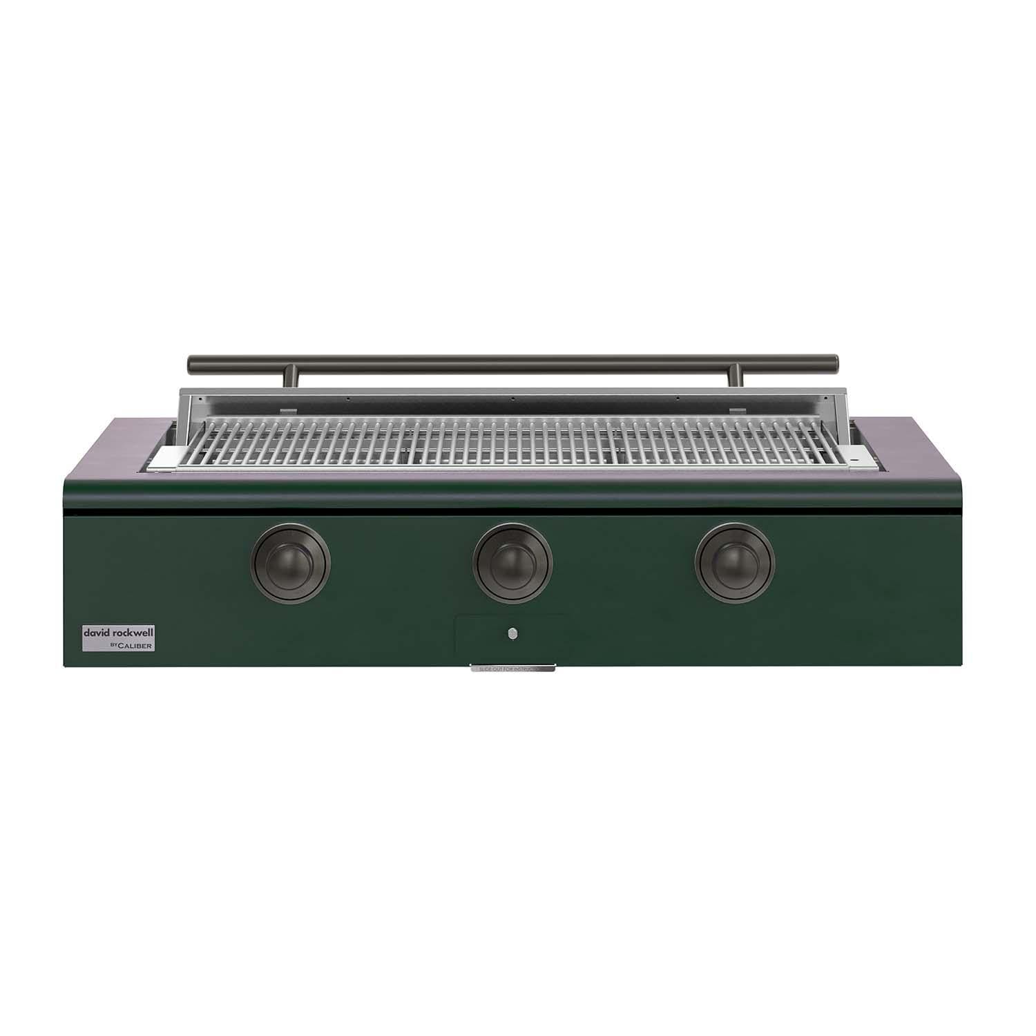 Caliber 48-in Natural Gas Built-In Rockwell Grill - Emerald w/ Pewter Hardware - CRG-48BN00-A-086-H05