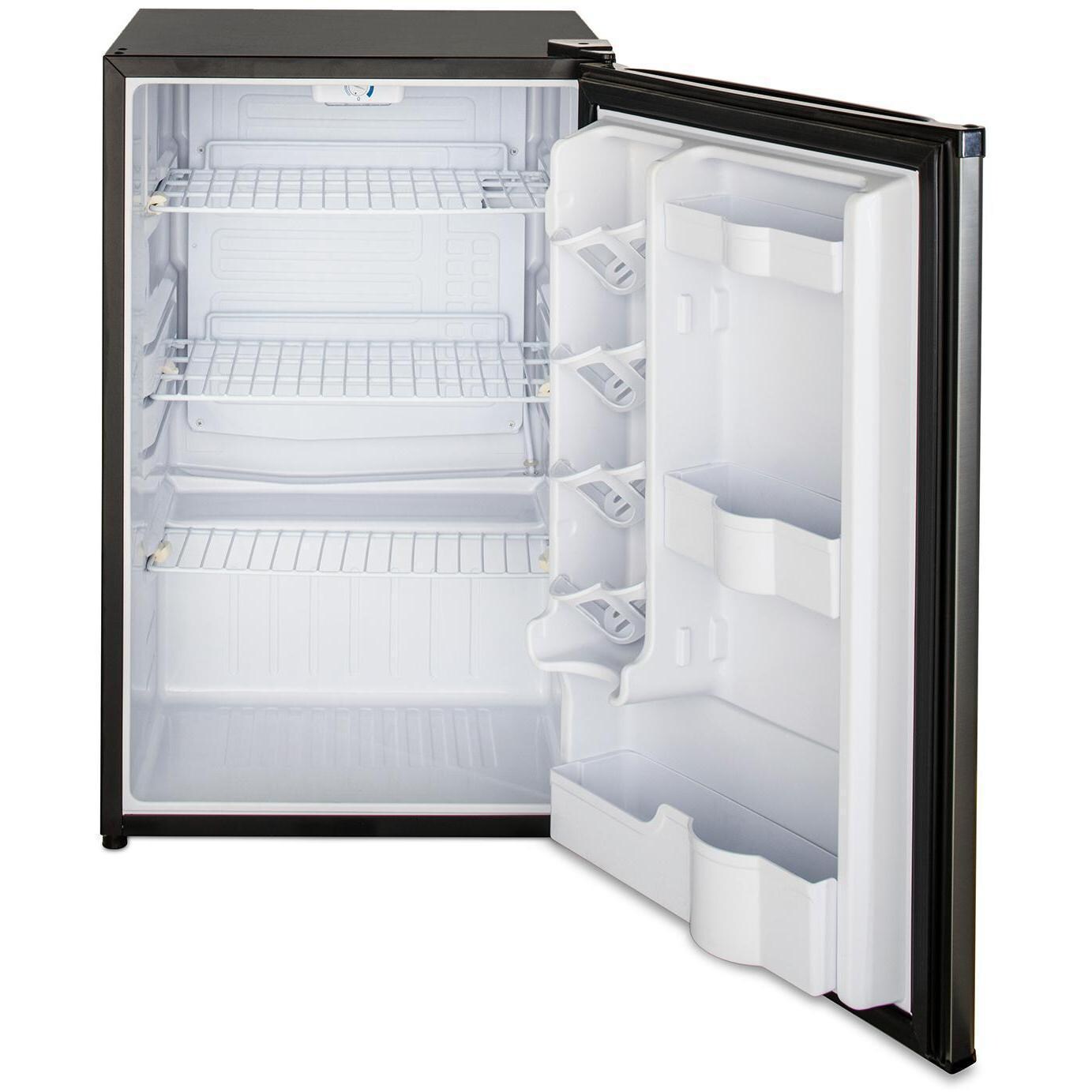 Blaze BLZ-SSRF126 20-Inch 4.4 Cu. Ft. Compact Refrigerator W/ Recessed Handle - Door Open thumbnail