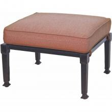 Darlee Charleston Cast Aluminum Patio Ottoman image