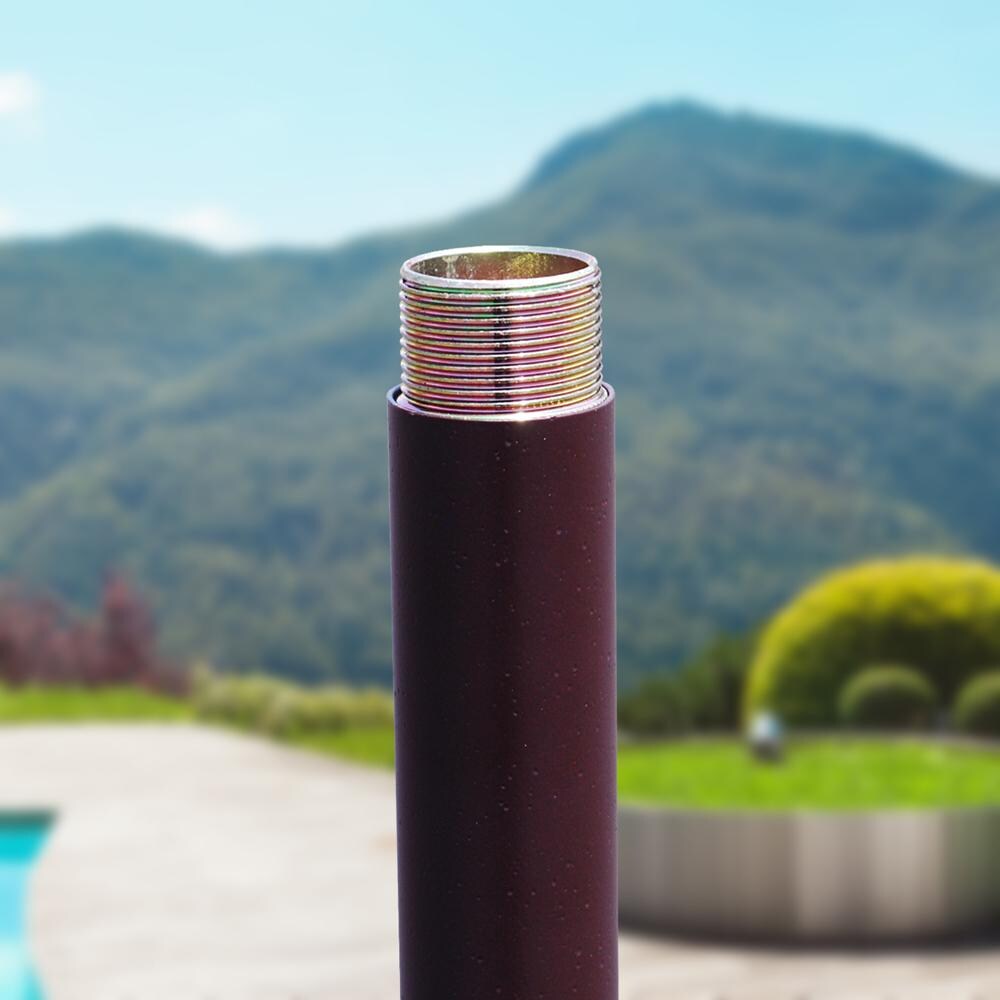 Galtech 11 Ft. Octagonal Patio Umbrella W/ Crank Lift - Threaded Coupling Detail thumbnail