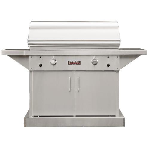 TEC Sterling Patio FR 44-Inch Freestanding Infrared Propane Gas Grill On Stainless Cabinet - STPFR2LPCAB thumbnail