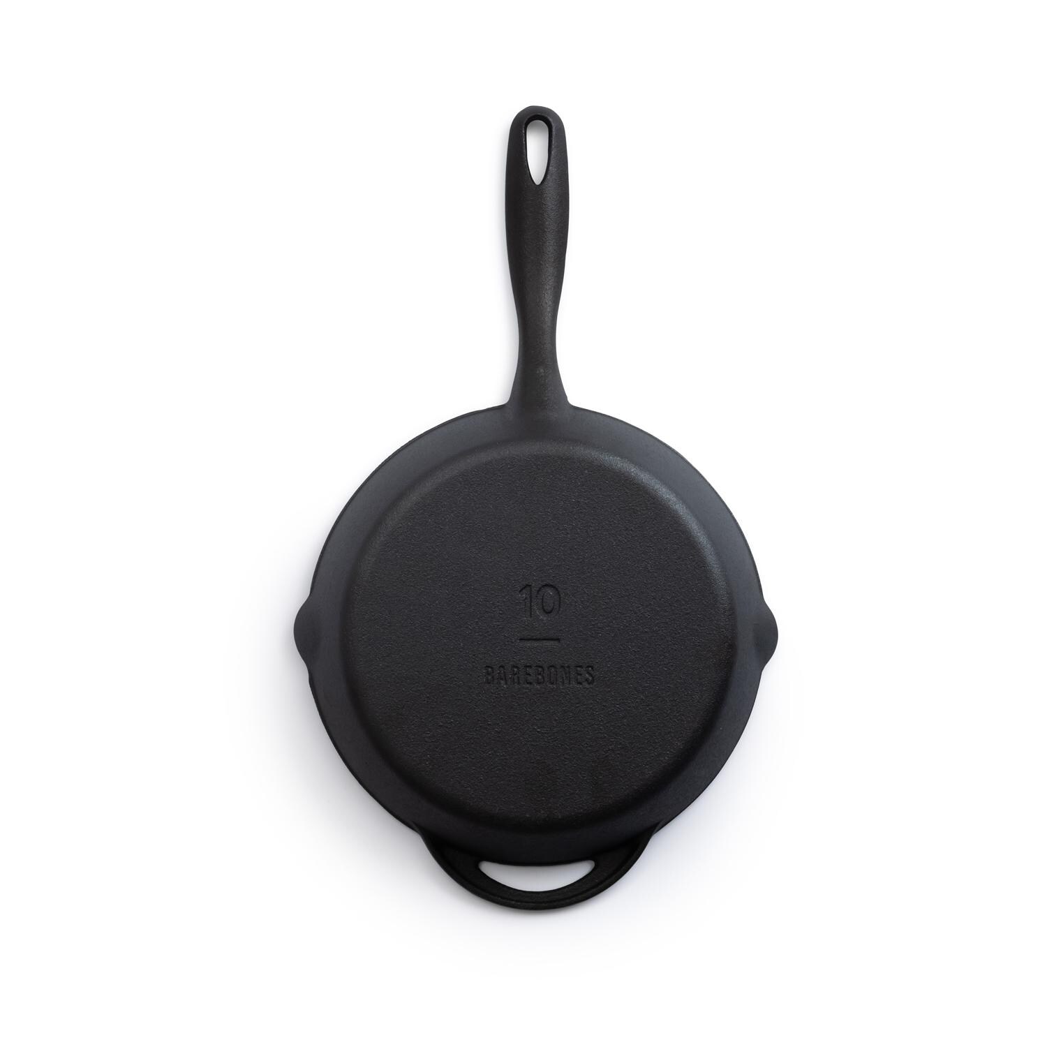 Barebones Living CKW-302 10-Inch Cast Iron Skillet - Bottom View thumbnail