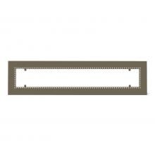 Infratech W30 Flush Mount Frame For 61 1/4-Inch Heaters - Bronze - 18 2305BR image