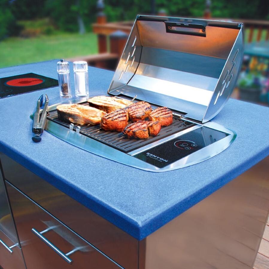Kenyon All Seasons Rio Built-In Electric Grill - Lifestyle View thumbnail