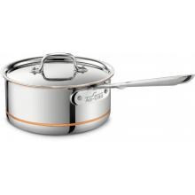 All-Clad Copper-Core 2-Quart Sauce Pan With Lid image