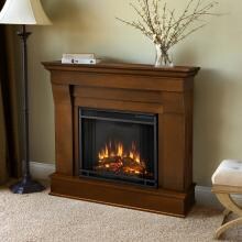 Real Flame Chateau 40-Inch Electric Fireplace With Mantel - Espresso - 5910E-E image