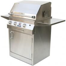 Solaire 27 Inch Deluxe InfraVection Propane Grill With Rotisserie On Standard Cart - SOL-AGBQ-27GVIXLC-LP image