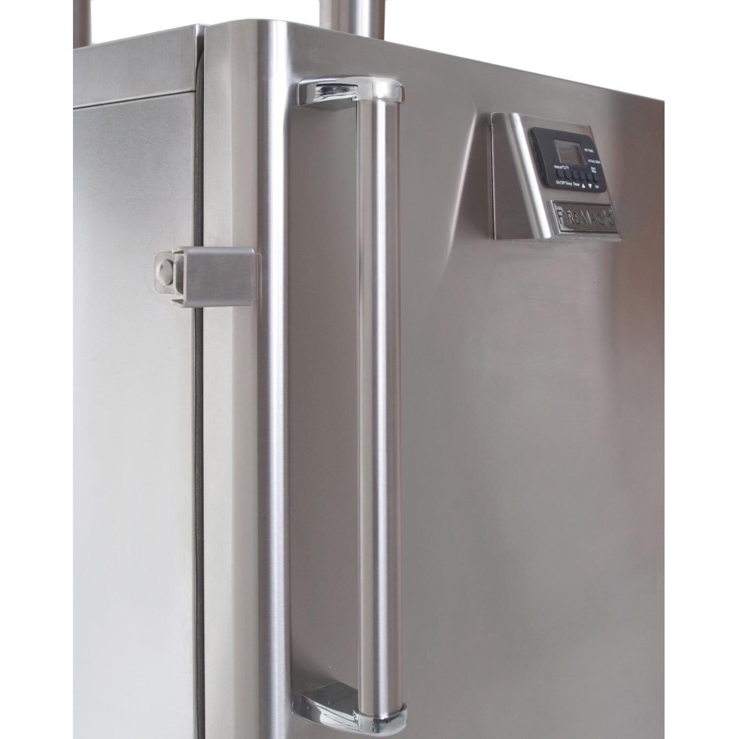 Fire Magic Charcoal BBQ Meat Smoker On Stand - Hinge Detail thumbnail