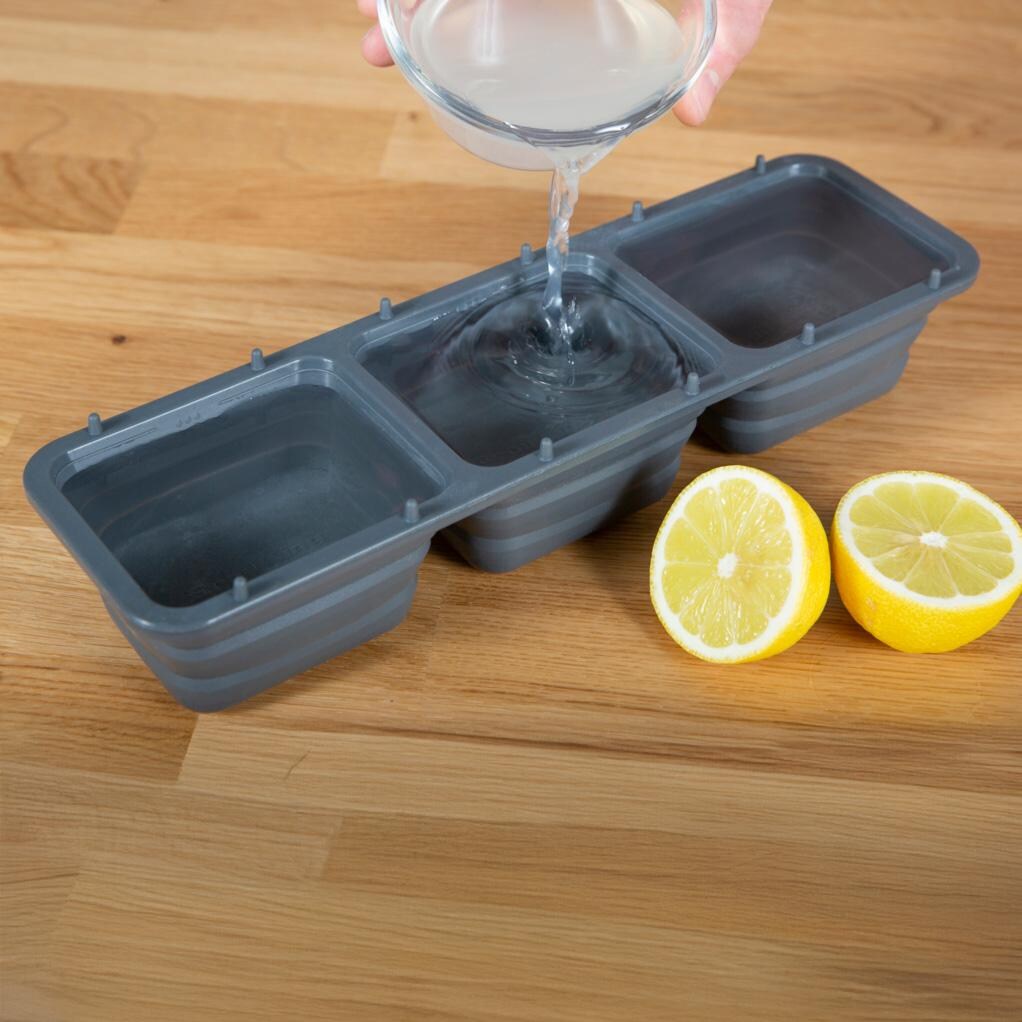 Broil King Stainless Steel Ice Grill Brush - 65679 - Filling Tray - Lifestyle thumbnail