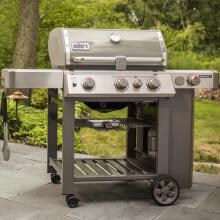 Weber Genesis II SE-330 Special Edition Propane Gas Grill with Sear Burner & Side Burner - Smoke - 61052201